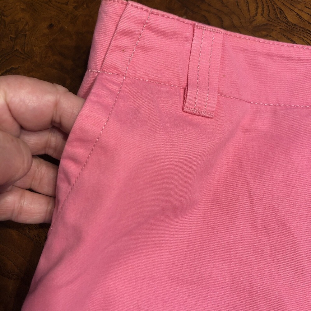 LILLY PULITZER Women's Size 0 Pink Skirt Cotton Mini Palm Tree Pockets - Picture 8 of 13